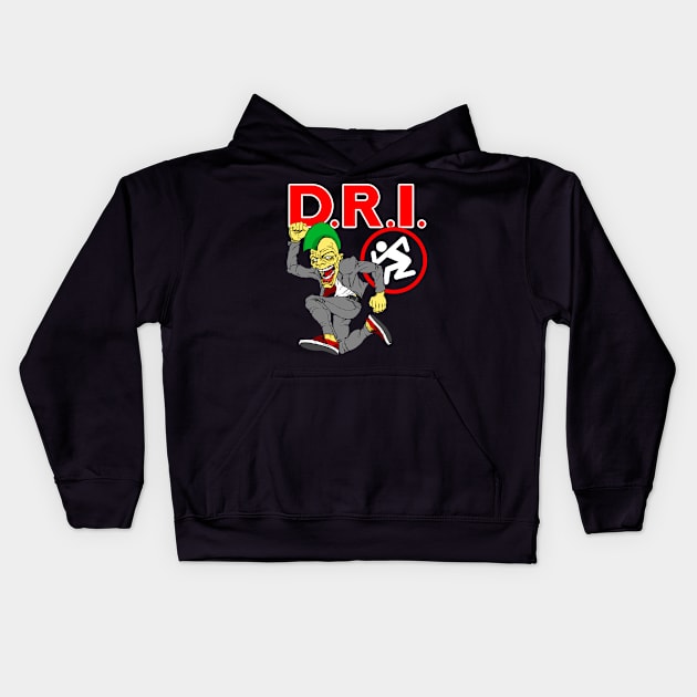 Dirty Rotten Imbeciles Kids Hoodie by titusbenton